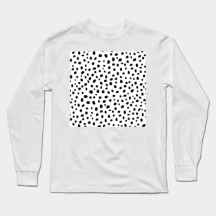 Black and White Art Long Sleeve T-Shirt